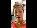 Vena Excell Yesiamprettyvee Instagram LiveStream June 03 2019