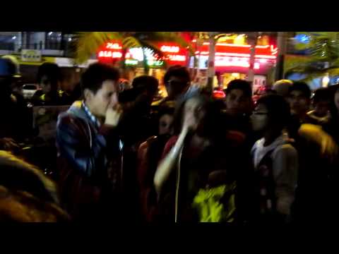 Rastown y Klibre - En vivo - Chancalo con Rimas IV - Rotonda San Miguel 2014