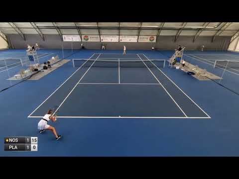 Linda Noskova [1] - Ela Platenikova (WC) (W60 Trnava 2022 II R32)