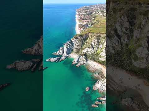 Italy, Calabria, Capo Vaticano by drone
