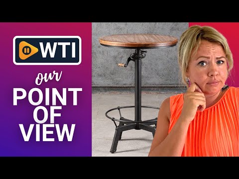 LOKKHAN Industrial Bar Table - WTI product video review