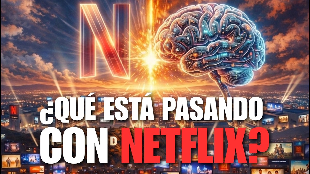 NETFLIX COMPRA una MISTERIOSA INTELIGENCIA ARTIFICIAL PERO NADIE SABE para que SIRVE