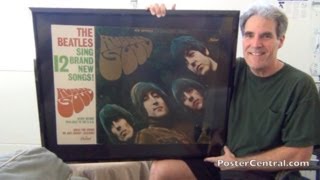 Beatles Rubber Soul Promo Display 1965 Capitol Records