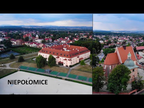 Niepołomice z drona