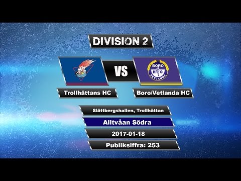 Trollhättans HC vs Boro/Vetlanda HC - Highlights, Alltvåan
