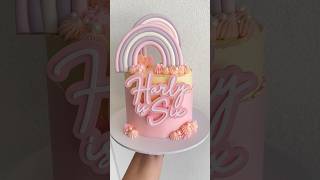 My cake decorating journey & one of my latest cakes! #cakedecorating #birthdaycake