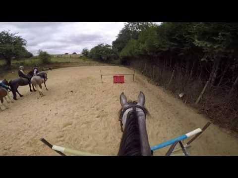 Ligne saut d'obstacle - chutes (GoPro)