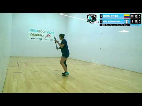 2021 TeamRoot Super Max Slam - 32s - Riveros vs Rodriguez