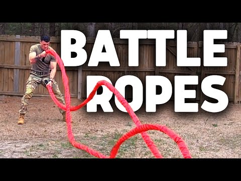 10 Min Battle Rope Workout | This workout will DESTROY you!