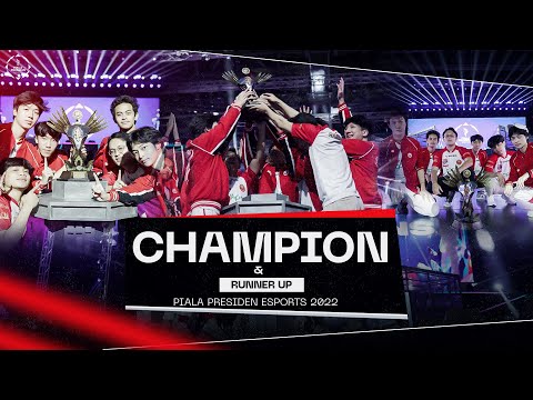 BIGETRON ALPHA'S FIRST TROPHY! - Piala Presiden Esports 2022 Vlog