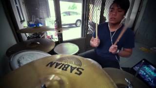 Crossfaith tears fall-Drumcover By How