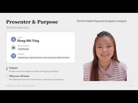 A FinTech Analysis of eWallet and Digital Transfer Systems by Heng Shi Ying
