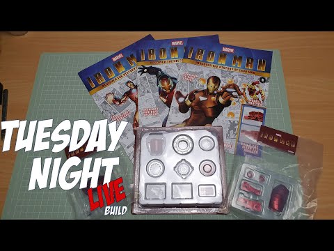 Build the Mark III Iron Man Armour LIVE - Part 4,5 and 6 - Arc Reactor and Elbow Joint