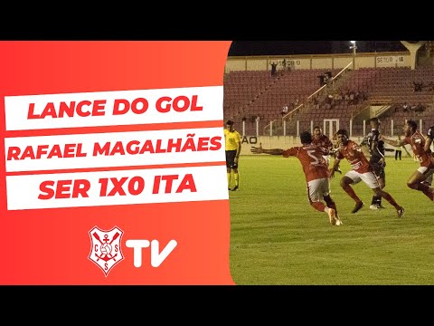 GOL DO LATERAL ESQUERDO RAFAEL MAGALHÃES I SERGIPE 1X0 ITABAIANA I RODADA 10 I BRASILEIRÃO SÉRIE D