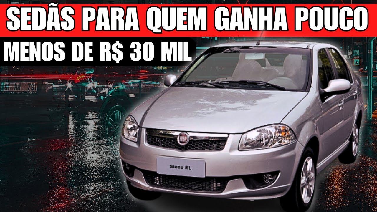 5 Sedãs Para Quem Quer Conforto e Economia Ganhando Até 3 Mil!