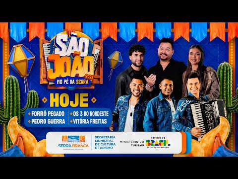 🔥 AO VIVO | SÃO JOÃO NO PÉ DA SERRA 2026 – Direto de Serra Branca/PB