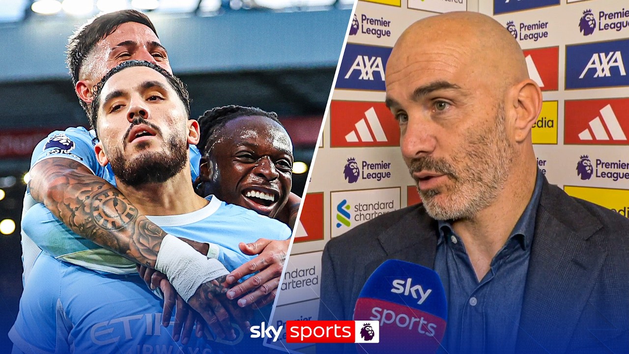 "Our noise is to win games" | Enzo Maresca reacts to Man City's 3-0 win at Anfield