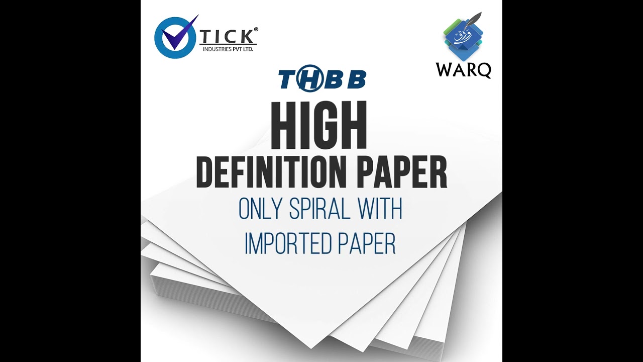 Warq Spiral Notebooks - Perfect for every student