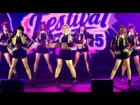 "Project ALICE" cover "Intro+Elvis+Miniskirt" (AOA) @ "K-POP Festival 2015"