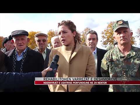 Rehabilitohen varrezat e dëshmorëve - News, Lajme - Vizion Plus