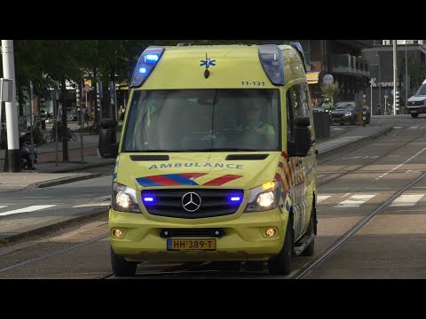 Verschillende Ambulances uit Zaanstreek-Waterland met spoed in Nederland
