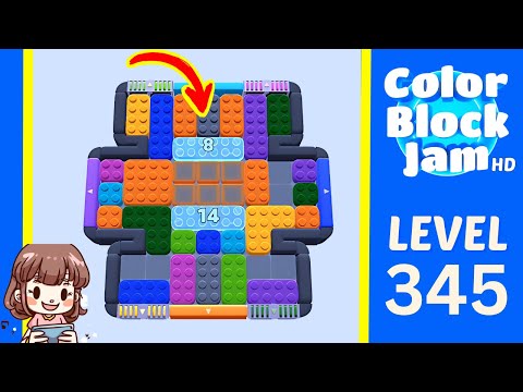 Color Block Jam Level 345 Guide