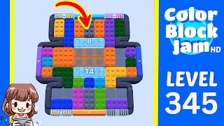 Solution du Niveau 345 de Color Block Jam