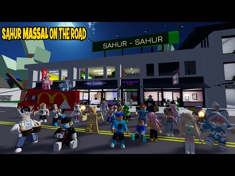 Let's Eat Sahur | Sahur On the Road with Roblox Animation YouTubers