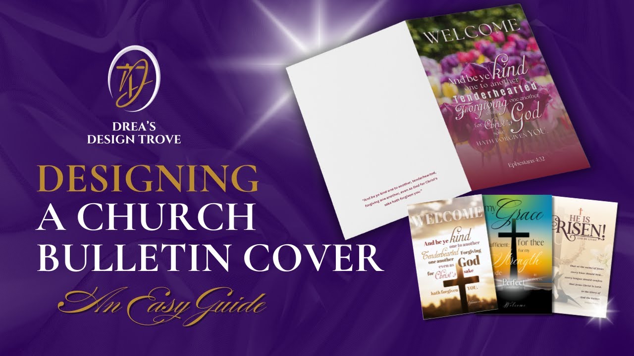 How to Make a FREE Church Bulletin Design in Canva (PART 1)