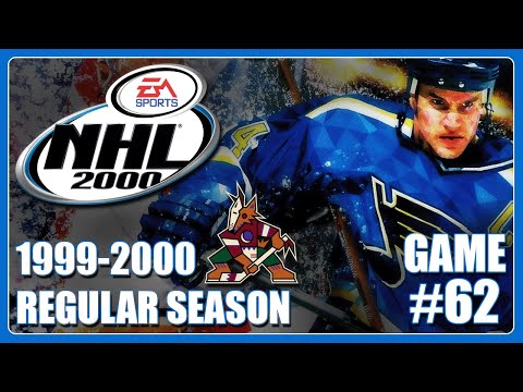 NHL 2000 #62 OF 82 - PHOENIX COYOTES - 1999-2000 REGULAR SEASON
