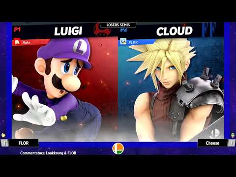 Cheese (Luigi) vs FLOR (Cloud) - SSB India July 2