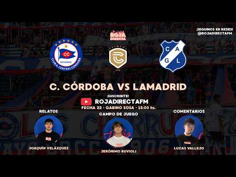 CENTRAL CORDOBA DE ROSARIO VS GENERAL LAMADRID - PRIMERA C - FECHA 22 - ESTADIO GABINO SOSA