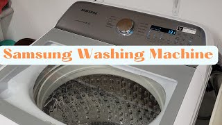 How To Clean & Maintain Samsung Top Load Washing Machine 5.0 Cu. Ft. WA50R5200AW