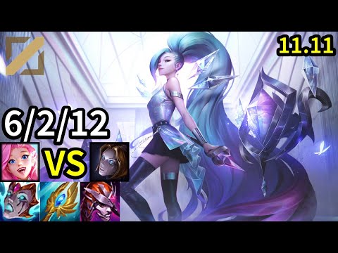 Seraphine Mid vs Orianna - KR Challenger | Patch 11.11