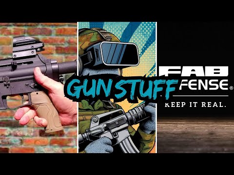 Guns N' Stuff - FAB Defense Gradus Flat Beavertail Rubberized Ergonomic Grip