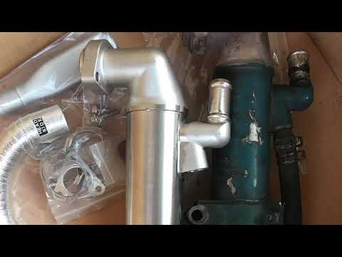BLOWN EGR COOLER LEAKING ON TRUCK