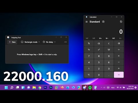 New Windows 11 Build 22000.160 - ISO now Available, New Clock App, Updates Time estimates
