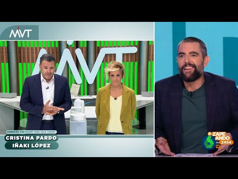 Dani Mateo responde a Iñaki López al escucharle burlase de sus expresiones - Zapeando