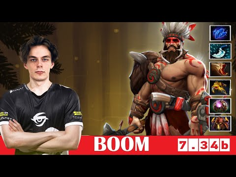 [DOTA 2] BOOM the BEASTMASTER [OFFLANE] [7.34b]