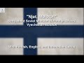 Njet Molotoff Finnish Winter War Song With Lyrics