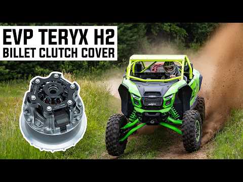 EVP Shift-Tek Billet Clutch Cover for Kawasaki Teryx H2