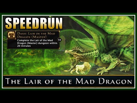 Lair of the Mad Dragon (Master) Dash Achievement! - Paladin Tank PoV - Neverwinter M29