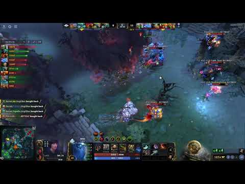 Team Secret get Destroyed by Ame Tiny! Game 1 PSG.LGD vs Secret