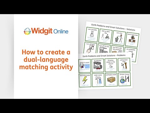 Dual-Language Matching Activity video thumbnail