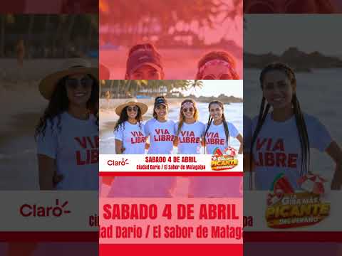🌴🔥 ¡CLARO PRESENTA LA GIRA MÁS PICANTE DEL VERANO!