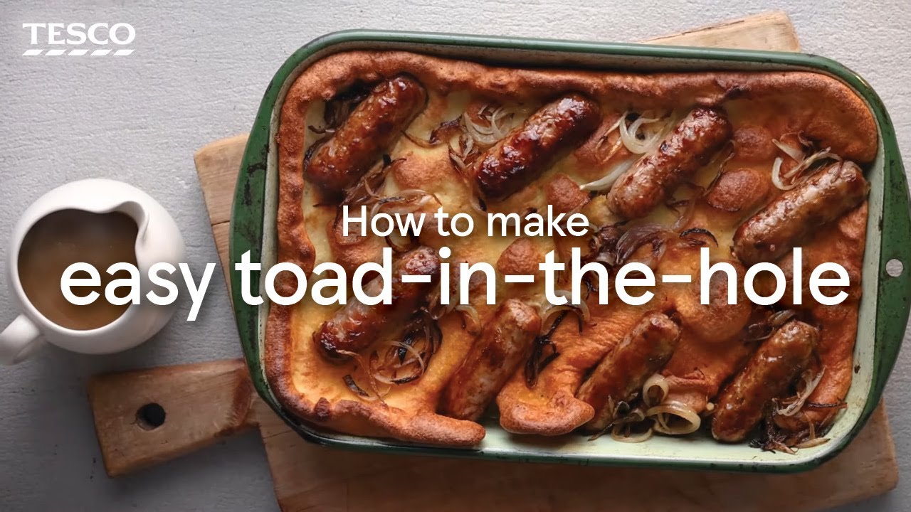 How to make toadinthehole Tesco Real Food