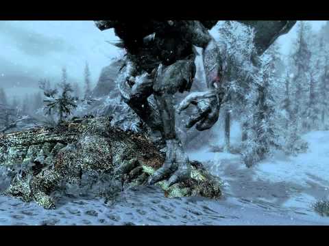 Dark Maneuvers (Skyrim Mod) - Gargoyle vs Dragon