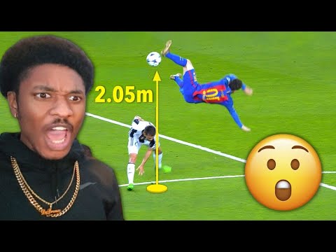 NBA Fan Reacts To Superhuman Football Moments!