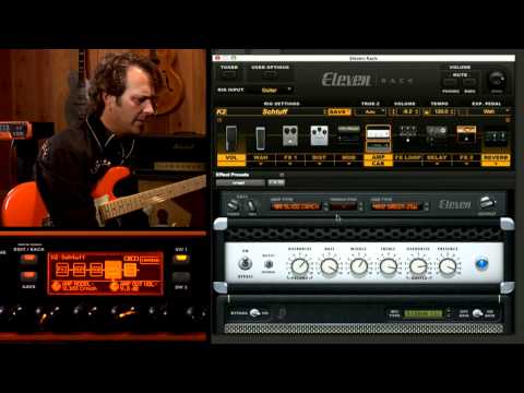 How to Use Amps and Pedals with Eleven Rack