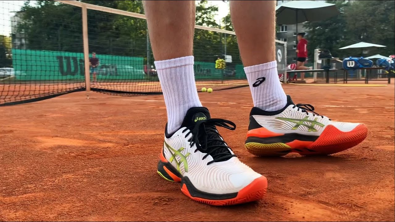 Test butów tenisowych ASICS Court FF 2 Clay Men - strefatenisa.com.pl